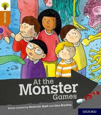 Oxford Reading Tree Explore with Biff, Chip and Kipper: Oxford Level 8: At the Monster Games - Paul Shipton - cover