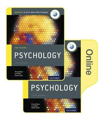 IB Psychology Print and Online Course Book Pack: Oxford IB Diploma Programme - Alexey Popov,Lee Parker,Darren Seath - cover