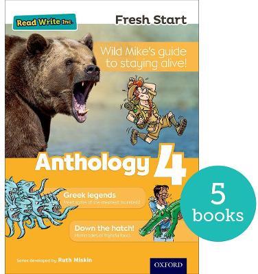 Read Write Inc. Fresh Start: Anthology 4 - Pack of 5 - Gill Munton,Janey Pursglove,Adrian Bradbury - cover
