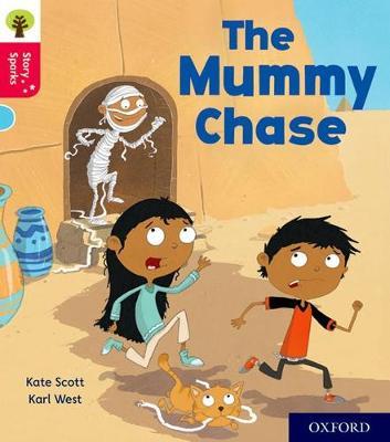 Oxford Reading Tree Story Sparks: Oxford Level 4: The Mummy Chase - Kate Scott - cover