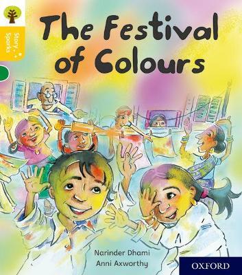 Oxford Reading Tree Story Sparks: Oxford Level 5: The Festival of Colours - Narinder Dhami - cover