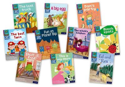 Read Write Inc. Phonics Book Bag Books: Purple Set 2 Book Bag Books (Mixed Pack of 10). - Adrian Bradbury,Alison Hawes,Karra McFarlane - cover