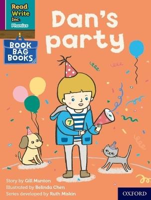 Read Write Inc. Phonics: Dan's party (Purple Set 2 Book Bag Book 3) - Gill Munton - cover