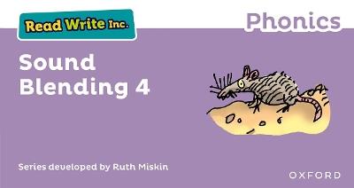 Read Write Inc. Phonics: Sound Blending Book 4 - cover