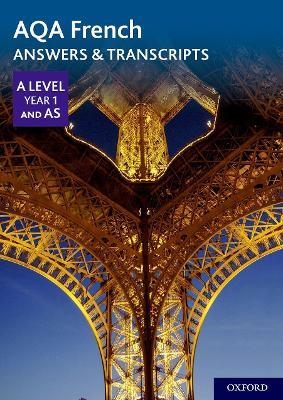 AQA French A Level Year 1 and AS Answers & Transcripts - cover
