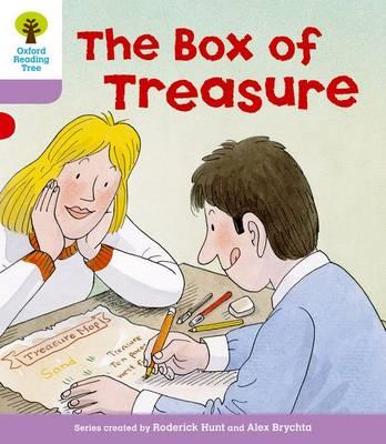 Oxford Reading Tree: Level 1+: More First Sentences B: The Box of Treasure - Roderick Hunt - cover