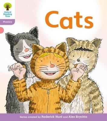 Oxford Reading Tree: Level 1+: Floppy's Phonics Fiction: Cats - Roderick Hunt,Kate Ruttle - cover