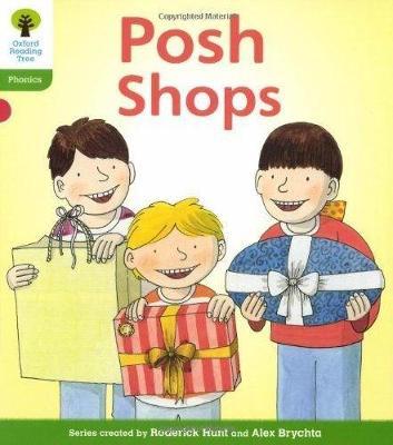 Oxford Reading Tree: Level 2: Floppy's Phonics Fiction: Posh Shops - Roderick Hunt,Kate Ruttle - cover