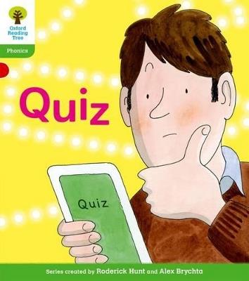 Oxford Reading Tree: Level 2: Floppy's Phonics Fiction: Quiz - Roderick Hunt,Kate Ruttle - cover
