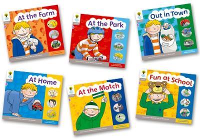 Oxford Reading Tree: Level 1: Floppy's Phonics: Sounds Books: Pack of 6 - Roderick Hunt,Debbie Hepplewhite,Kate Ruttle - cover