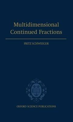 Multidimensional Continued Fractions - Fritz Schweiger - cover
