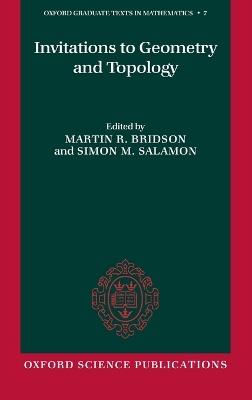 Invitations to Geometry and Topology - cover