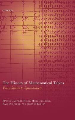 The History of Mathematical Tables: From Sumer to Spreadsheets - cover