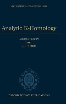 Analytic K-Homology - Nigel Higson,John Roe - cover