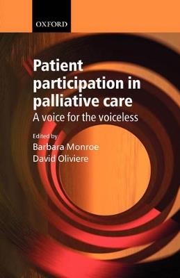 Patient Participation in Palliative Care: A voice for the voiceless - cover