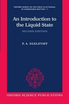 An Introduction to the Liquid State - Egelstaff - cover
