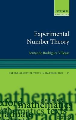 Experimental Number Theory - Fernando Rodriguez Villegas - cover
