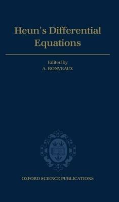 Heun's Differential Equations - A. Ronveaux - cover