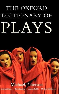 The Oxford Dictionary of Plays - cover
