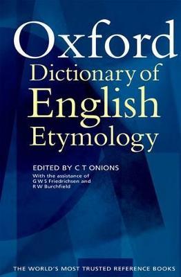 The Oxford Dictionary of English Etymology - cover
