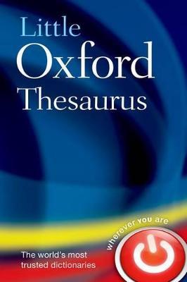 Little Oxford Thesaurus - Oxford Languages - cover