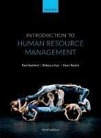 Introduction to Human Resource Management - Paul Banfield,Rebecca Kay,Dean Royles - cover