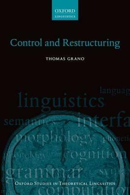 Control and Restructuring - Thomas Grano - cover
