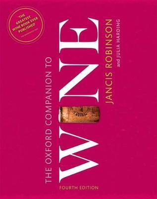 The Oxford Companion to Wine - cover