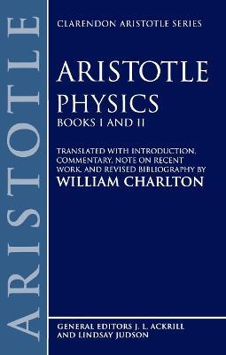 Physics Books I and II - Aristotle - cover