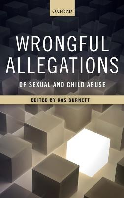 Wrongful Allegations of Sexual and Child Abuse - cover