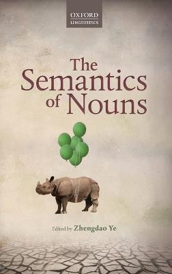 The Semantics of Nouns - cover