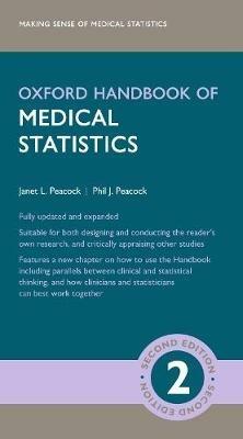 Oxford Handbook of Medical Statistics - Janet L. Peacock,Phil J. Peacock - cover