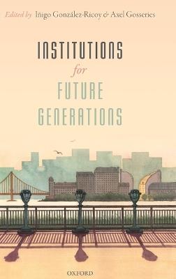Institutions For Future Generations - cover