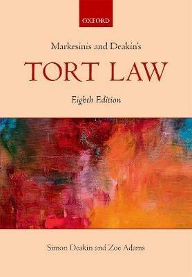 Markesinis & Deakin's Tort Law - Simon Deakin,Zoe Adams - cover