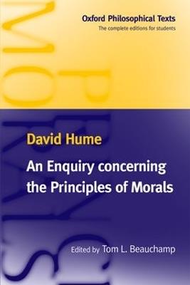 An Enquiry Concerning the Principles of Morals - David Hume - cover