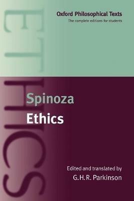 Ethics - B. de Spinoza - cover