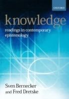 Knowledge: Readings in Contemporary Epistemology - cover