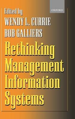 Rethinking Management Information Systems: An Interdisciplinary Perspective - cover