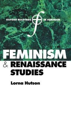 Feminism and Renaissance Studies - cover