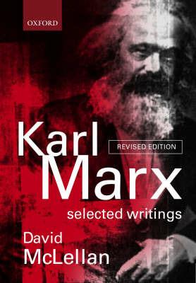 Karl Marx: Selected Writings - Karl Marx - cover