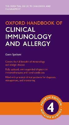 Oxford Handbook of Clinical Immunology and Allergy - Gavin Spickett - cover