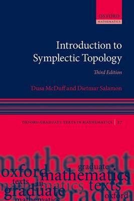 Introduction to Symplectic Topology - Dusa McDuff,Dietmar Salamon - cover