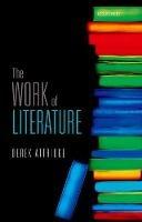 The Work of Literature - Derek Attridge - cover