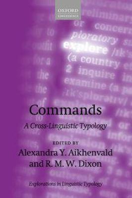 Commands: A Cross-Linguistic Typology - cover