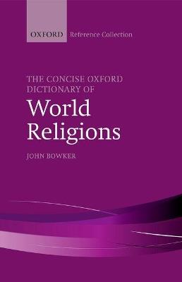 The Concise Oxford Dictionary of World Religions - cover