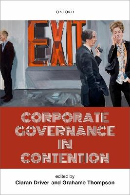 Corporate Governance in Contention - cover