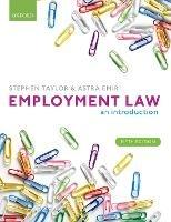 Employment Law: An Introduction - Stephen Taylor,Astra Emir - cover