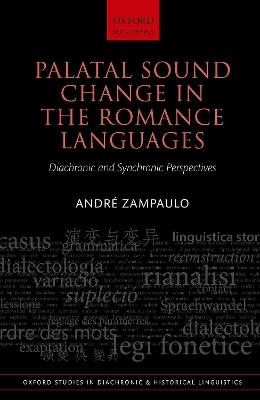 Palatal Sound Change in the Romance Languages: Diachronic and Synchronic Perspectives - André Zampaulo - cover