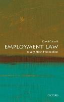 Employment Law: A Very Short Introduction - David Cabrelli - cover