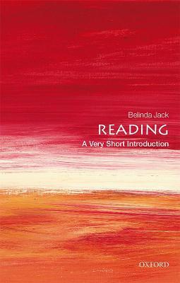 Reading: A Very Short Introduction - Belinda Jack - cover